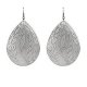 The elegant silver teardrop retro vintage boho long statement the only large drape-style earrings